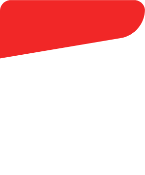 Rote und weiße geometrische Formen