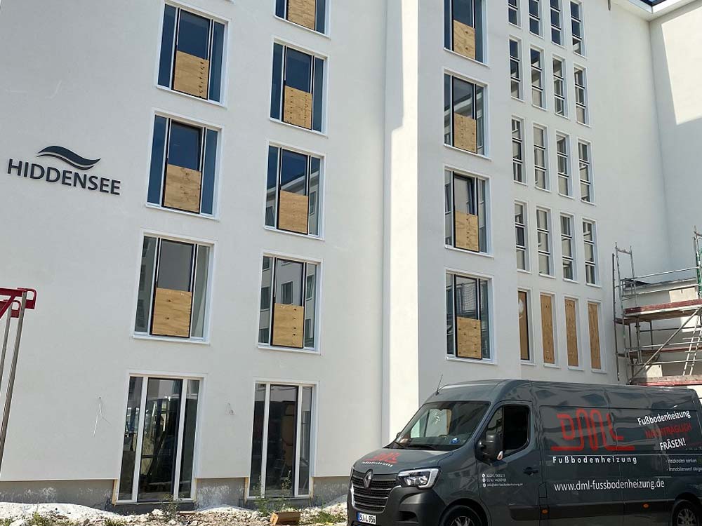 Fußbodenheizung Verlegemuster innenräume